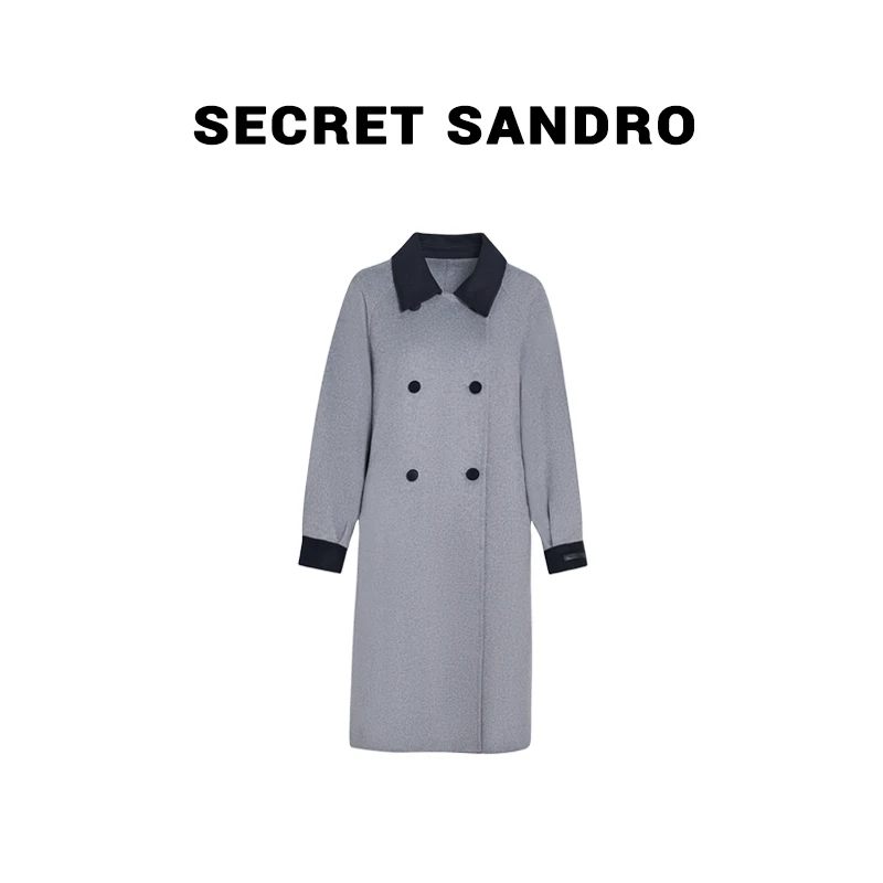 【首尔】【多娜&Secret Sandro粉丝专享】 毛呢外套 V84200121Q