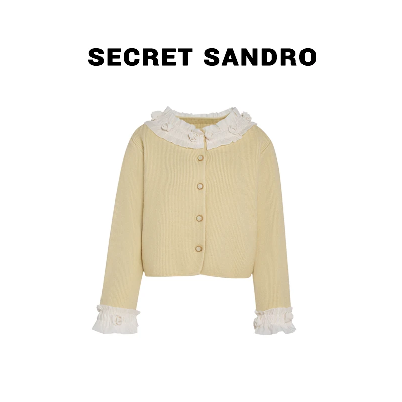 Secret Sandro 鸥小柒 毛针织衫 M84209278Q