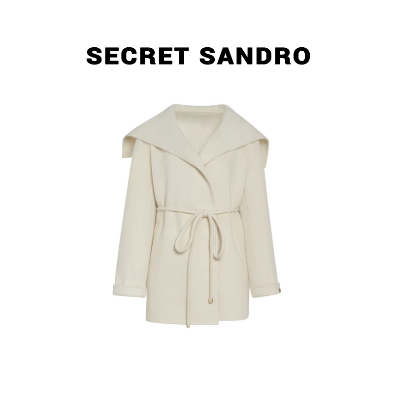 Secret Sandro 鸥小柒   大衣  V84293138Q