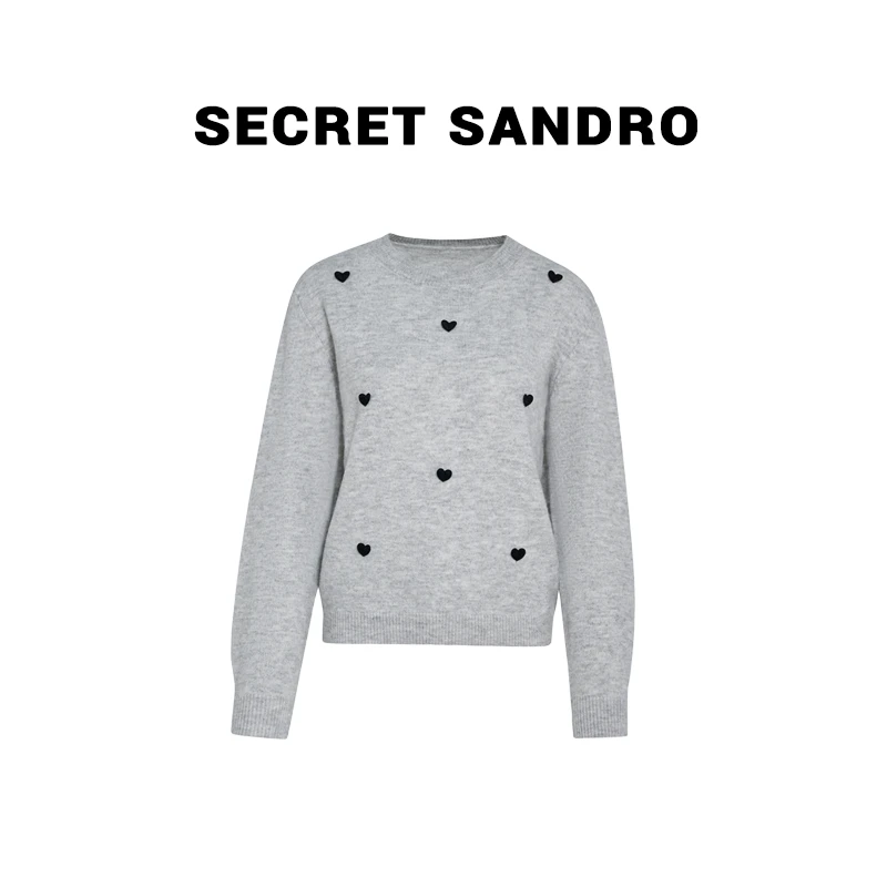 【Secret Sandro】鸥小柒 毛针织衫 M64221327Q