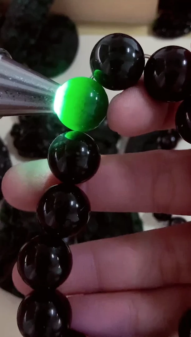 【闪购商品】翡翠手链未镶嵌退货扣除20元质检费