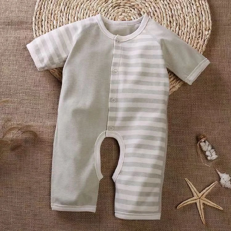 新生婴儿衣服连体衣分体开档爬服哈衣外出服