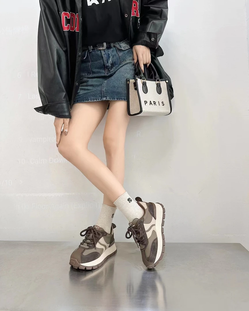 时尚百搭加绒老爹鞋