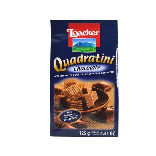 LOACKER/萊家威化饼干巧克力味 125g/袋