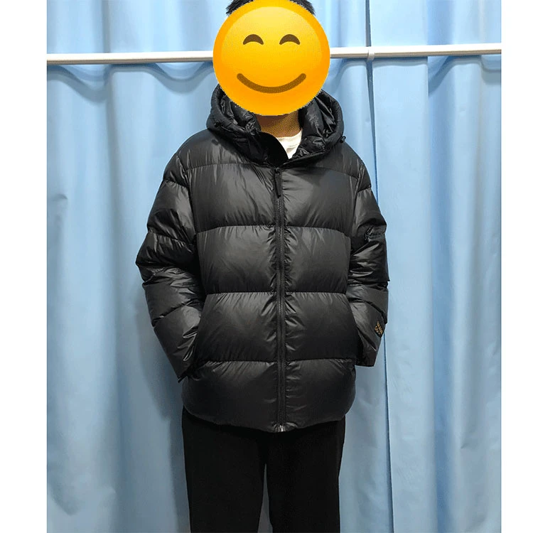 （鹅绒）男女同款短款-2023新款加绒加厚羽绒服冬装连帽外套