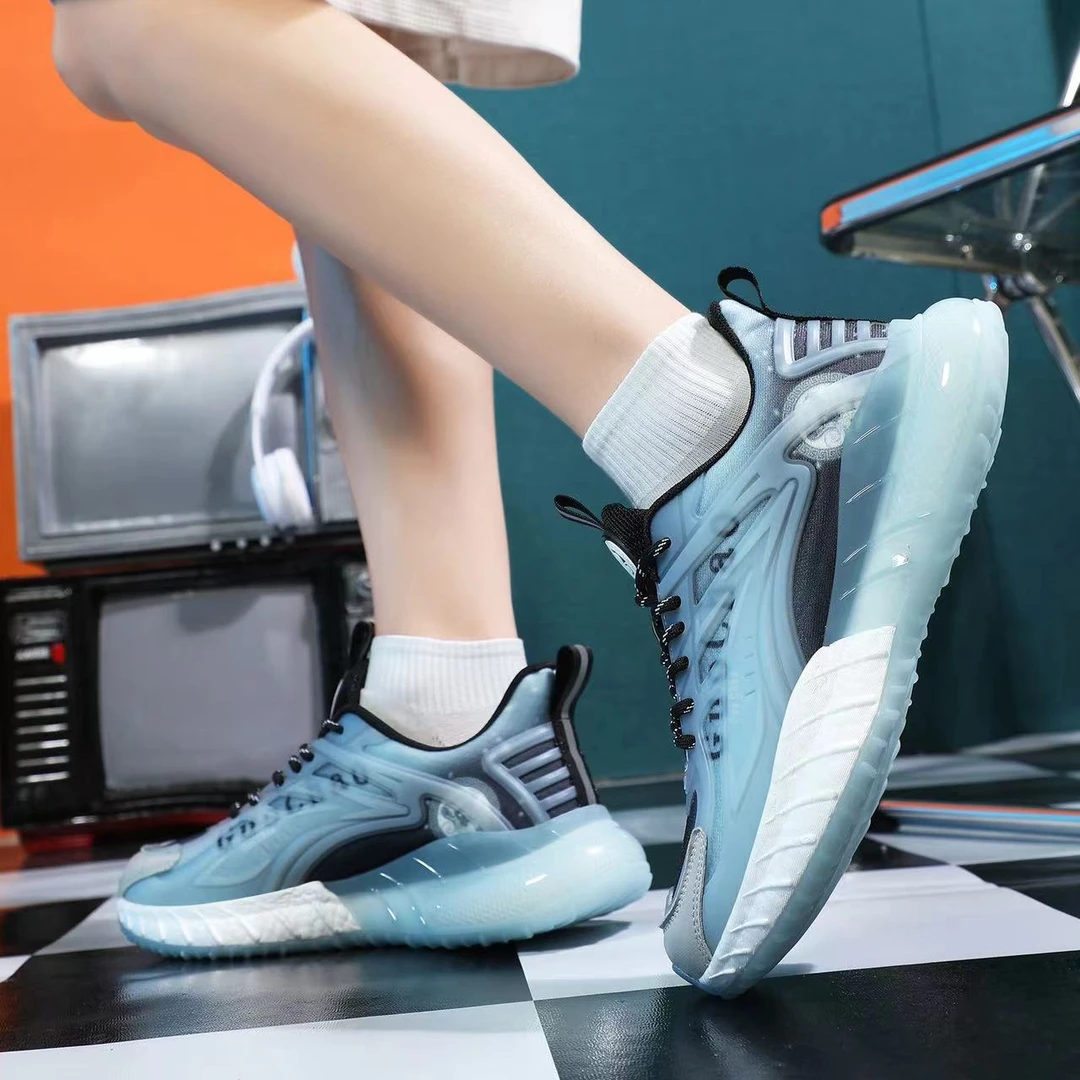 【万达撤柜】门店2888！夏季网面爆米花气垫情侣运动鞋FSZ-23888