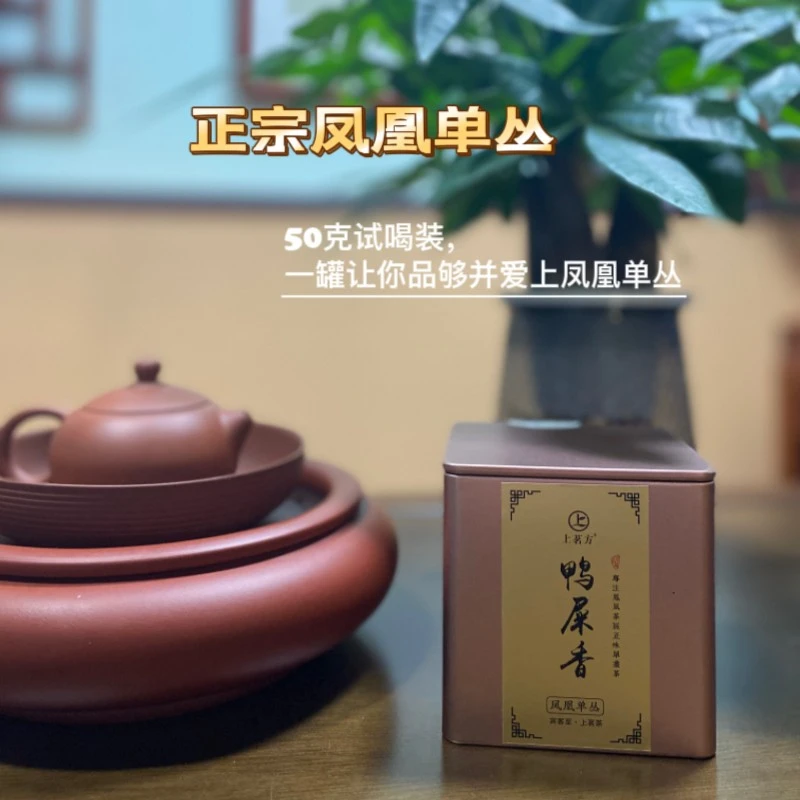 上茗方经典鸭屎香50g/罐 品鉴罐装 凤凰单丛 春茶炭焙 商务口粮茶