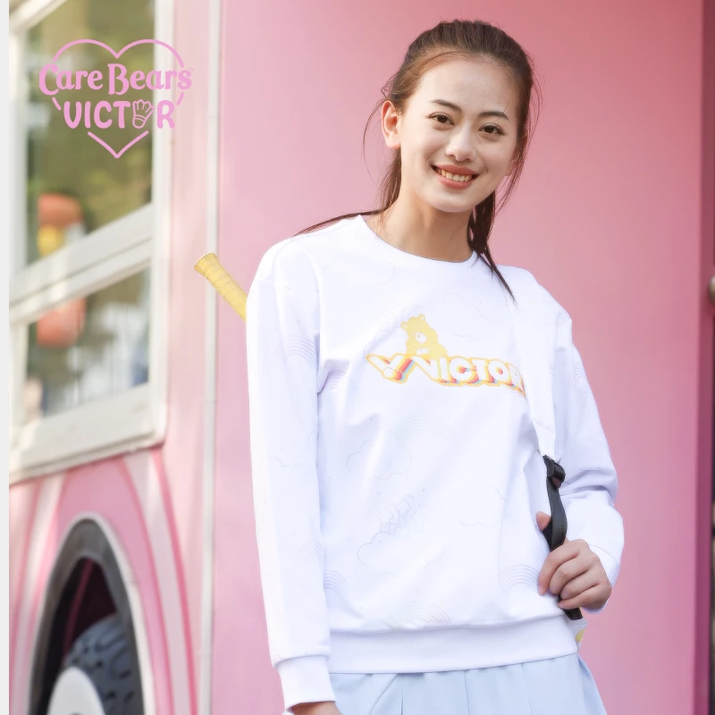 VICTOR/威克多 Care Bears爱心熊联名系列 男女款卫衣 T-4504CBC