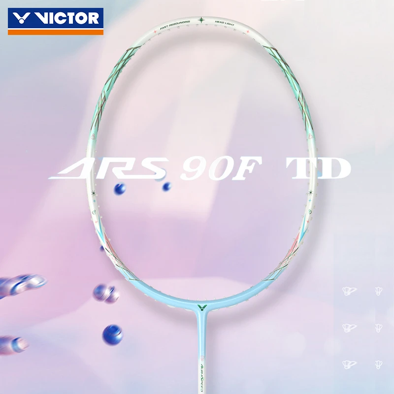 威克多VICTOR胜利ARS神速90FTD专业碳素超轻单拍律动进攻新手球拍
