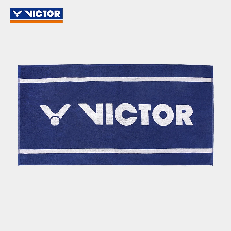 正品VICTOR胜利羽毛球运动毛巾 维克多纯棉健身跑步吸汗浴巾TW186
