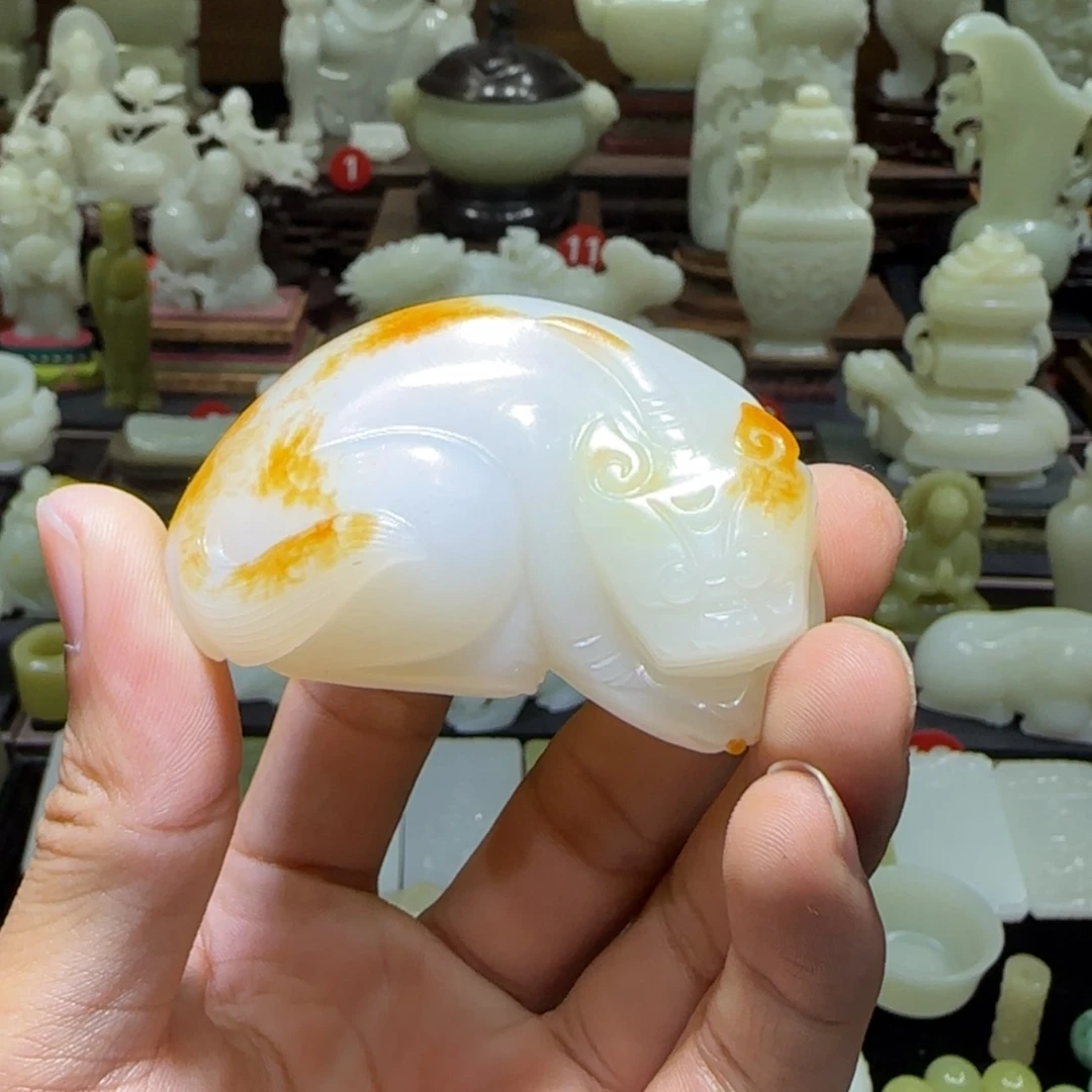 【闪购商品】和田玉挂件未镶嵌?***林