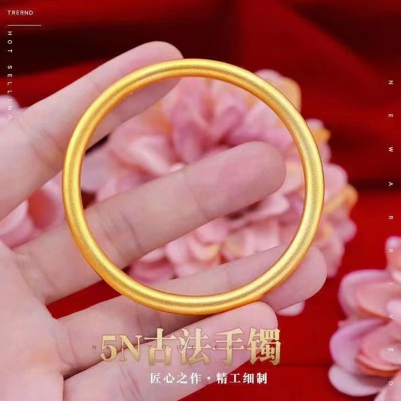 铜合金手镯 古法传承 （高配版）时尚素圈简约经典素款女款气质百搭