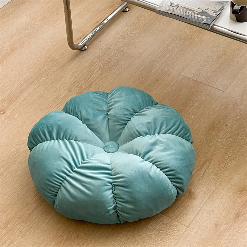 【晴美】南瓜手工垫-冰水蓝