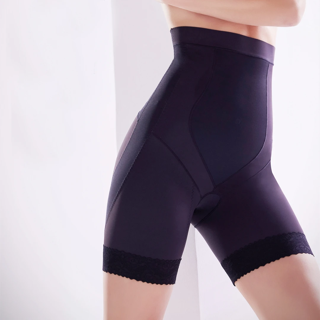 【六丑】新款高腰显瘦无痕提臀塑身舒适收腹透气打底裤405DDK0014