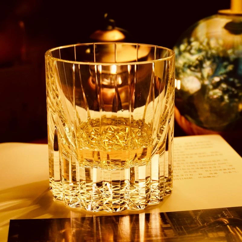 星曜杯  马师傅星曜杯 闪耀双眼的手工切子水晶杯