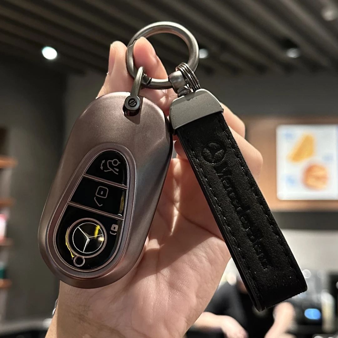奔驰glc300l钥匙套E级C级c260l壳c200l包e300l扣汽车钥匙保护套壳