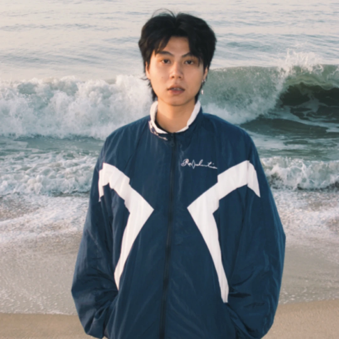 Game one 24Fw vintage jacket复古拼色运动防风夹克