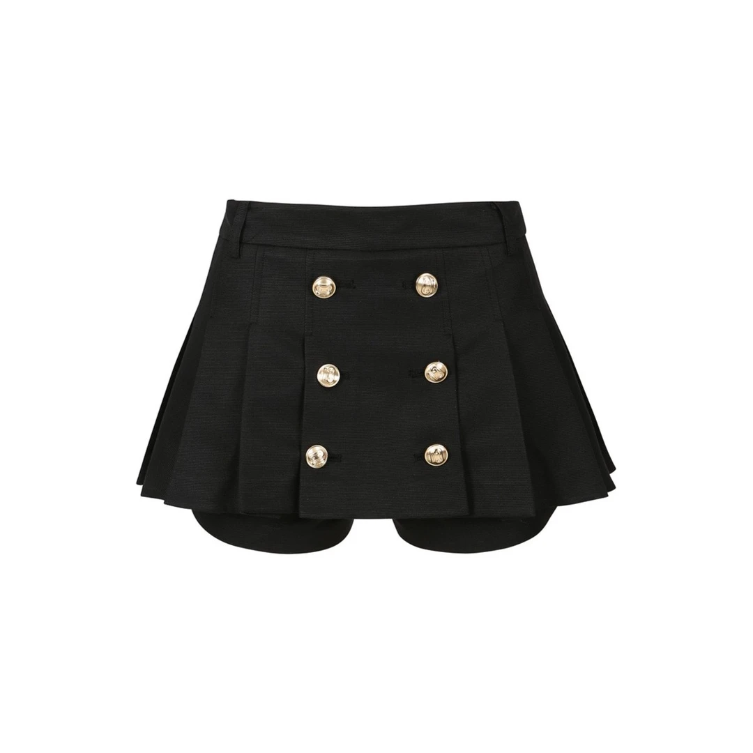 【福利活动~NO退】YCH 百褶裙裤时尚 S23SK501BK 百搭休闲