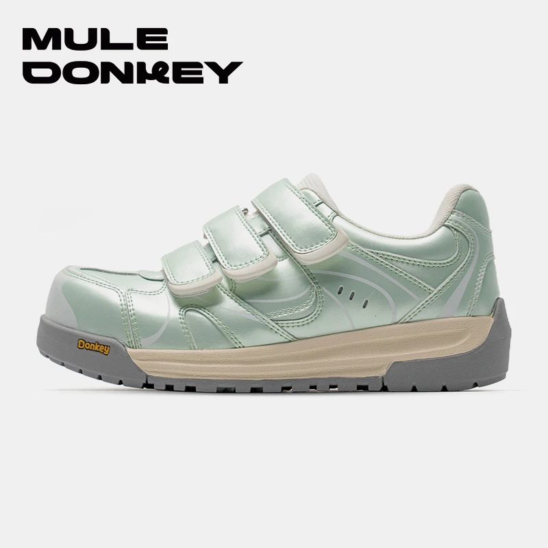 多嘴驴Donkey魔术贴德训鞋女款夏季小众设计感面包鞋休闲丑萌板鞋