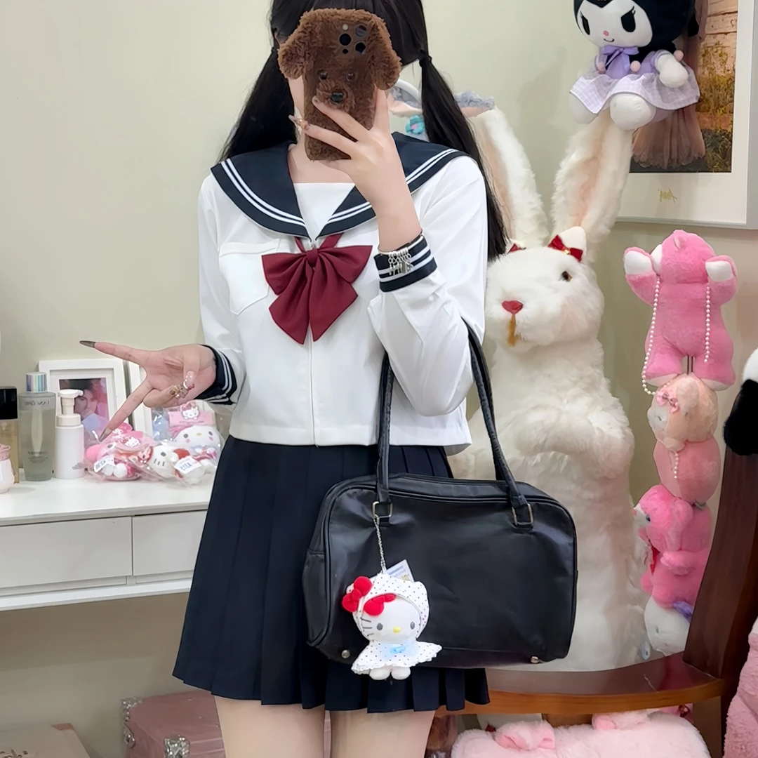 日系正统水手服jk制服正版原创不良三本学生二本基础学院套装长袖