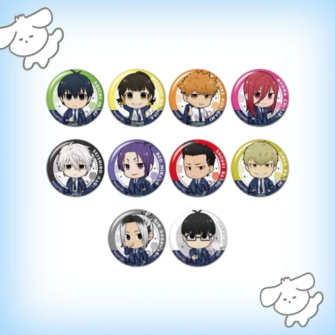 【日谷】蓝锁 QQ人制服吧唧盲盒