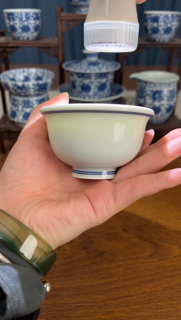 【闪购商品】陶瓷纯手双线小压（筑锦堂)