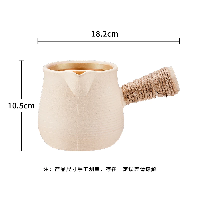 煮茶壶 煮茶罐 围炉煮茶 侧把烤茶罐器 陶壶 茶具 炭炉