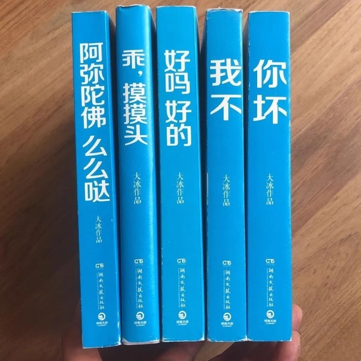 大冰作品全集6册正版全套 乖 摸摸头小孩你坏我不好吗好的