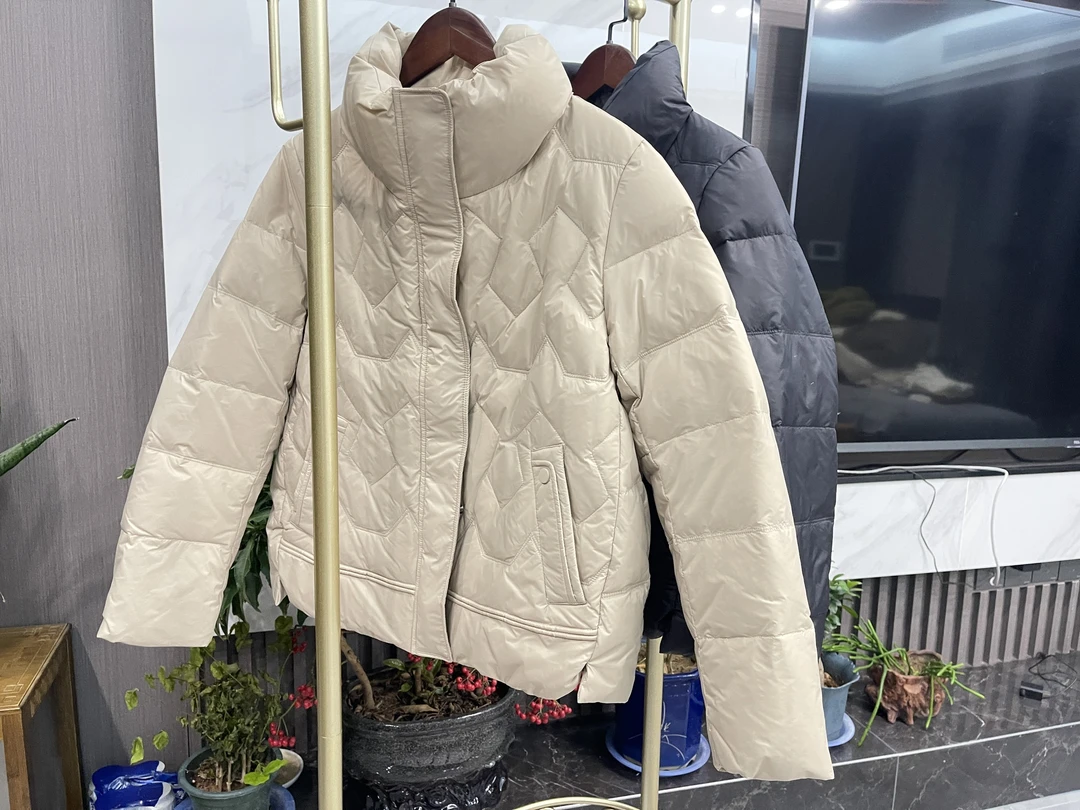 香港一诺90嘎嘎绒棉衣百搭通勤