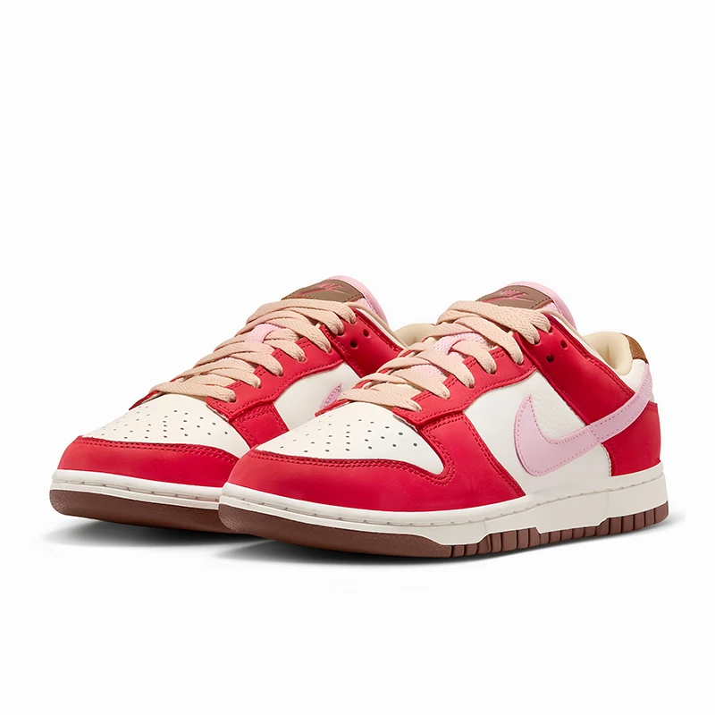 特价Nike Dunk Low耐克女鞋白红粉圣诞节复古休闲板鞋FB7910-600