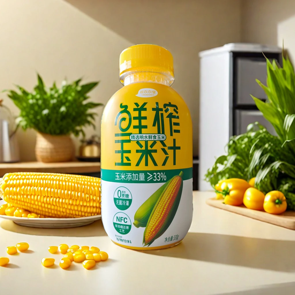 【0蔗糖 鲜榨玉米汁】新鲜鲜榨玉米汁零蔗糖健康营养好喝玉米汁
