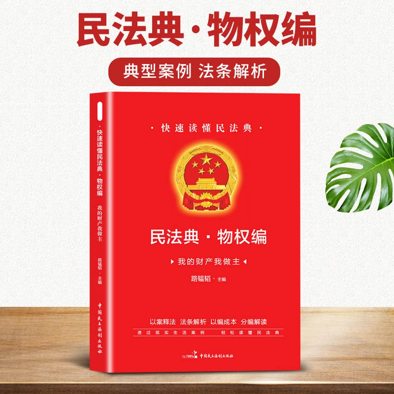 【东方文澜】快速读懂民法典物权篇法律实用百科全书法律知识读物