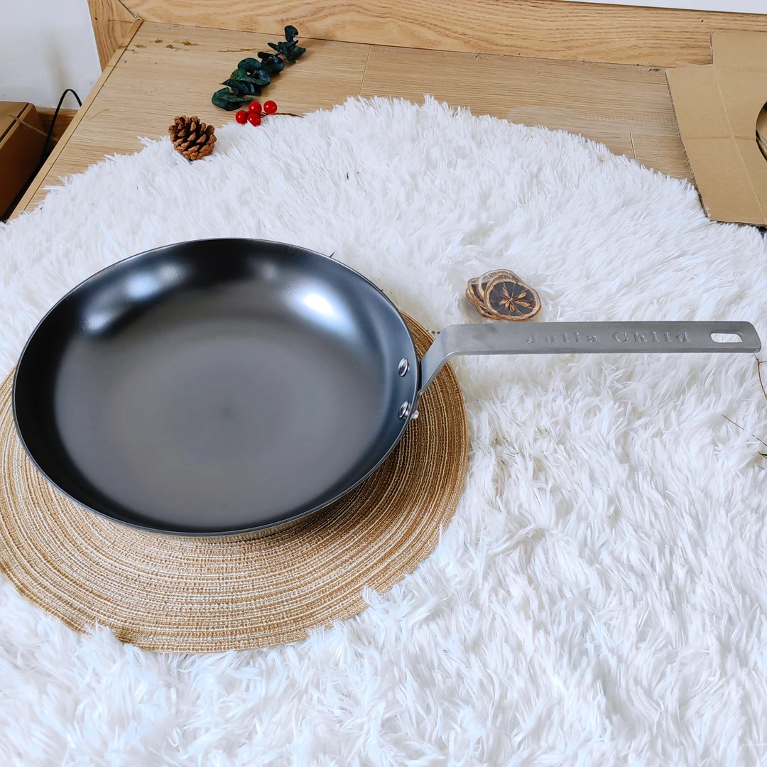 铸铁煎锅28厘米高度5.5㎝家用平底锅牛排煎锅电磁炉燃气灶适用