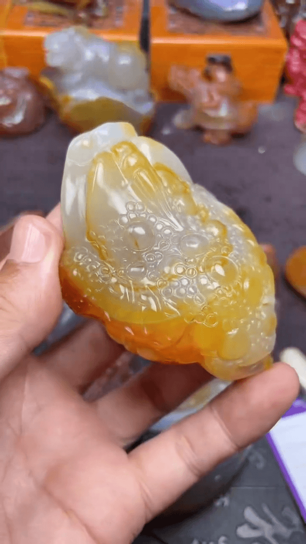 【闪购商品】玛瑙/玉髓手把未镶嵌1