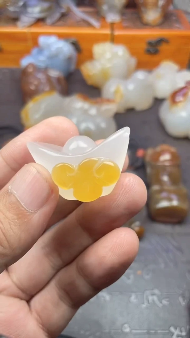 【闪购商品】玛瑙/玉髓吊坠未镶嵌1