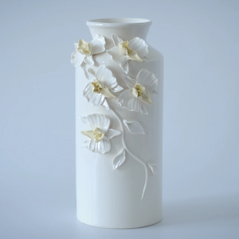 0129// 现货价 出口北欧手工陶瓷花瓶非偏远