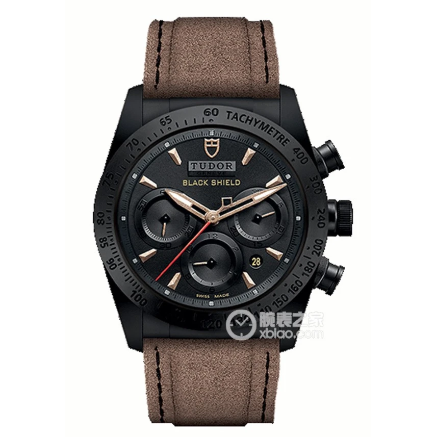 95新 TUDOR/帝舵 帝舵迅骑黑盾型系列M42000CR-0005腕表黑色腕表