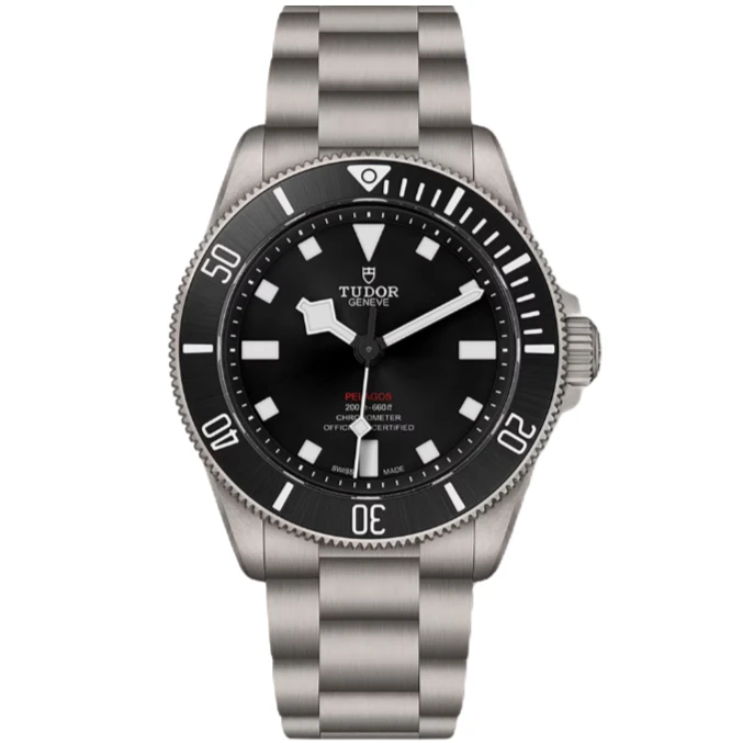 全新未使用 TUDOR/帝舵 新款黑领潜/钛土豆M25407-0001/39mm夜光