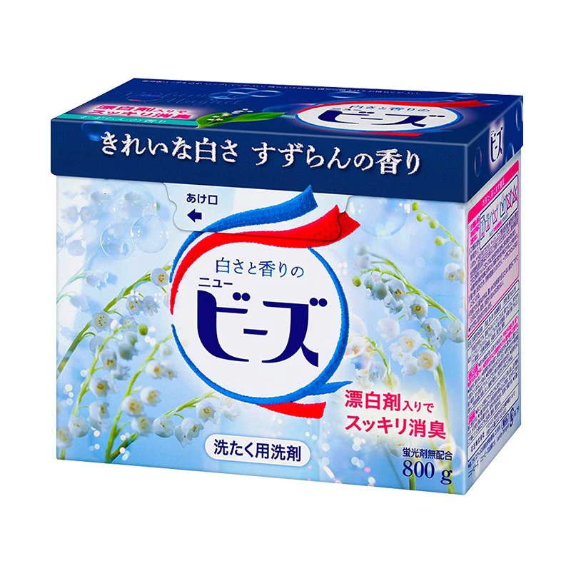 【买2盒包邮】日本原装进口铃兰洗衣粉 800g/盒
