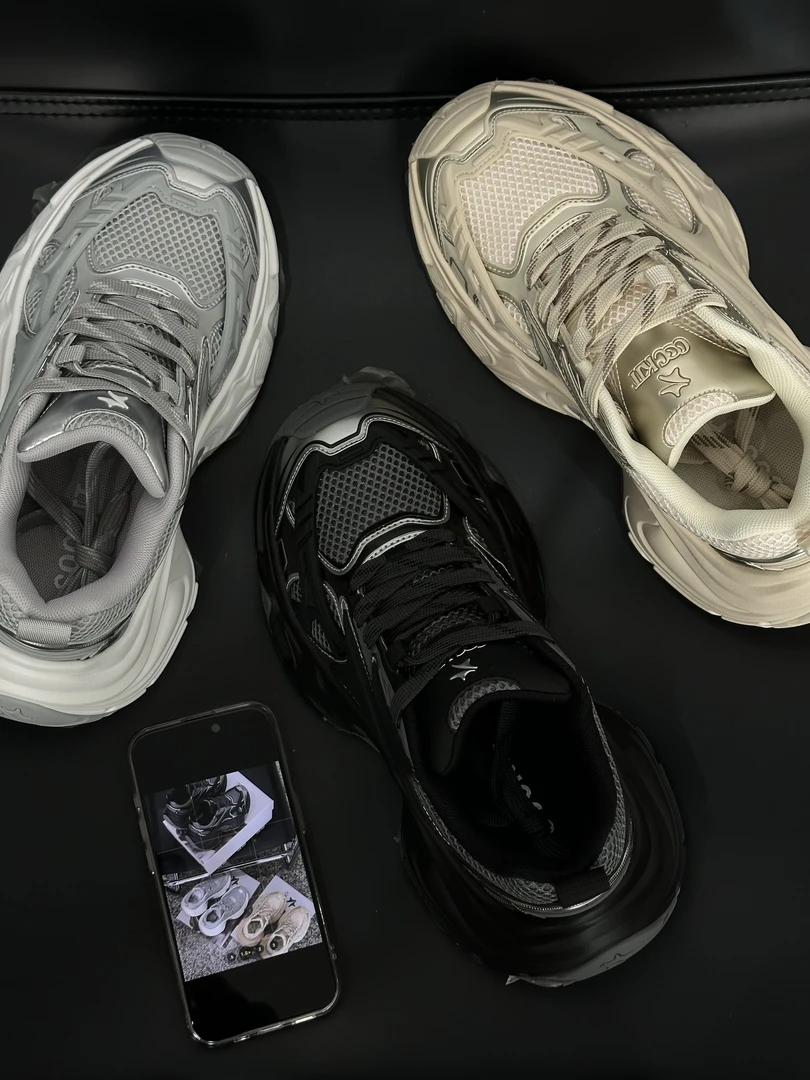 COCKTT设计师品牌2024秋冬新款百搭星寂鞋