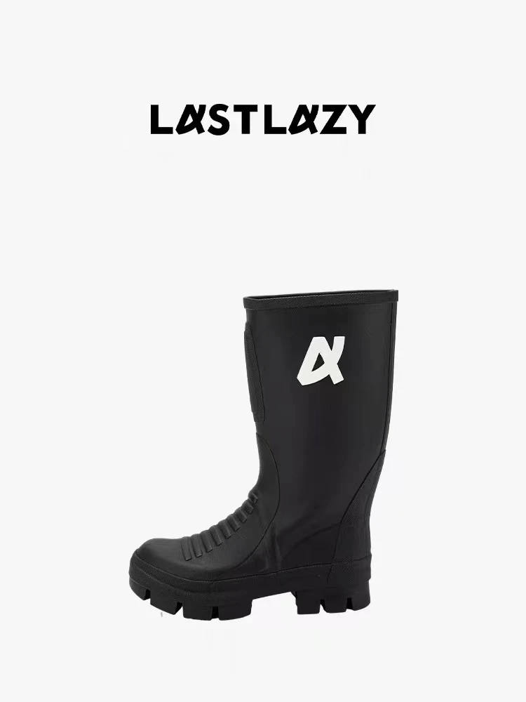 LAST LAZY Highway 100 时尚户外露营防水高筒公路靴