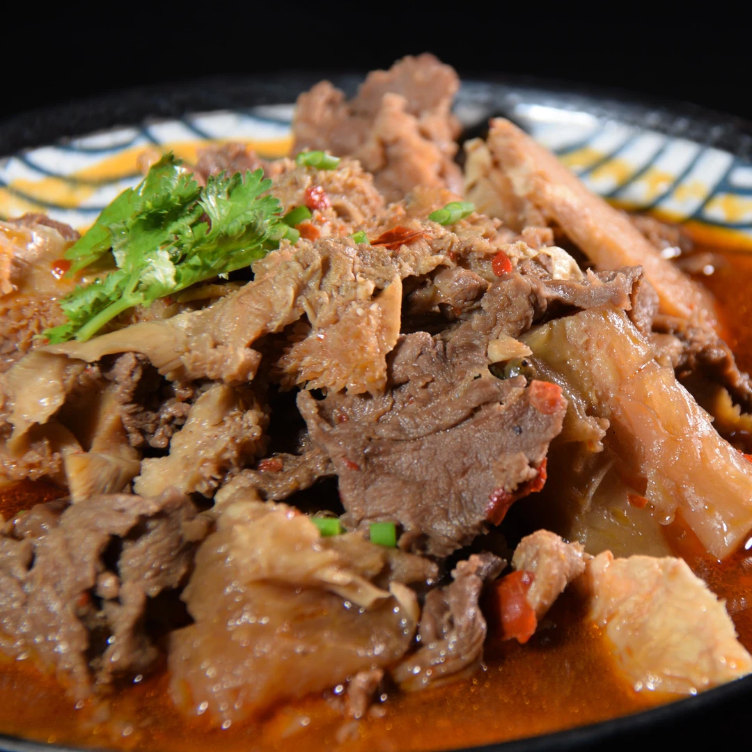 胖东南公安牛三鲜（牛肉牛肚牛筋）国家地理标志产品特产加热即食