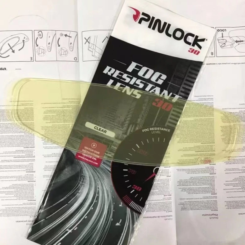 PINLOCK摩雷士faseed通用防雾贴机车头盔防雾贴机车摩托镜片贴膜