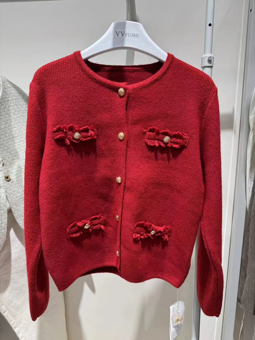 VV新款百搭毛织开衫08309秒杀