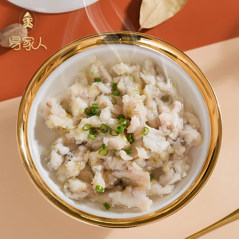 【易家人食品】正宗温州手工鮸鱼鱼丸