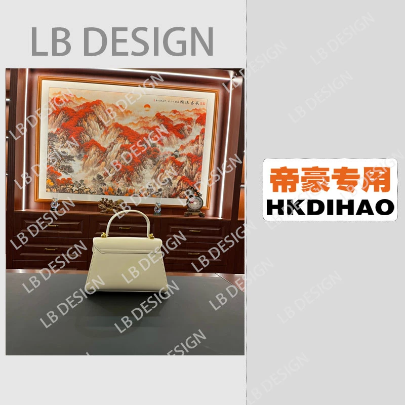 LBDESIGN【27768奶昔白】欧美高端2024女神时尚百搭包包
