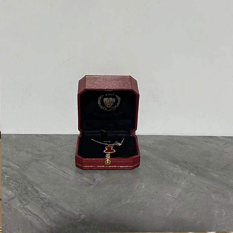 合金项链 【帝豪HL222红色】欧美高端2024女神时尚百搭项链