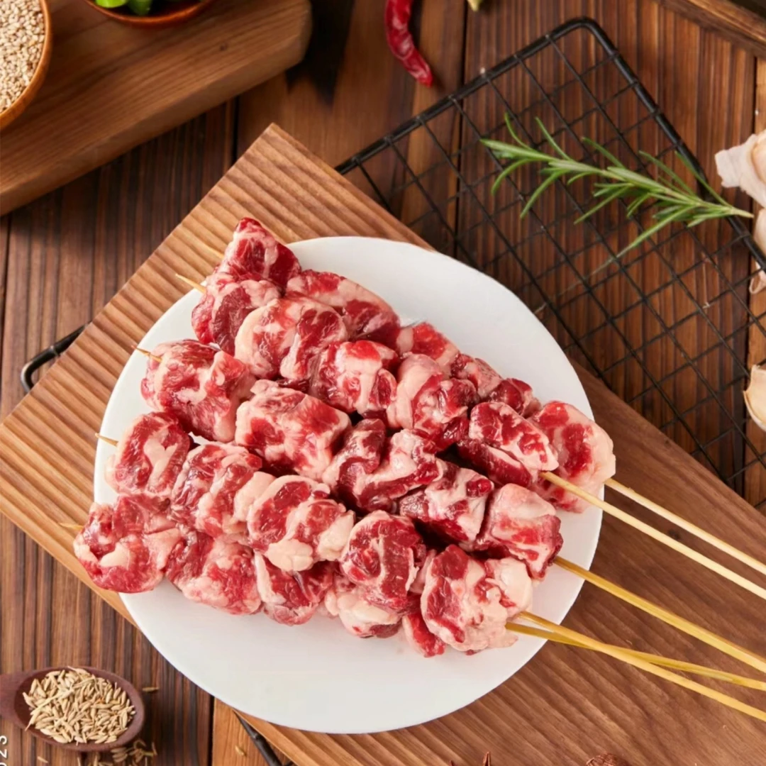 雪花牛肉串