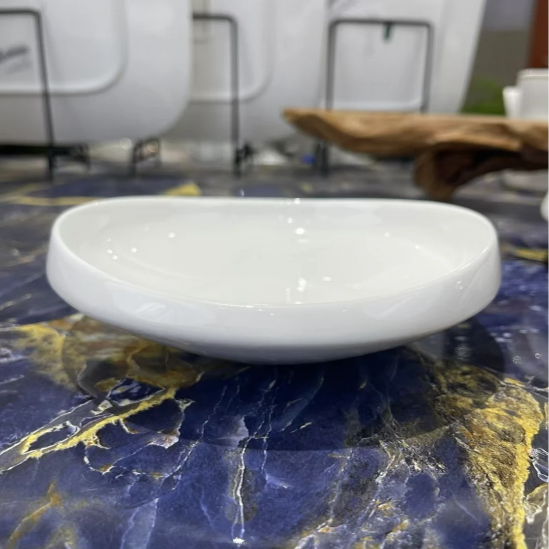 已开价6英寸厚边薄碗（2个）32号