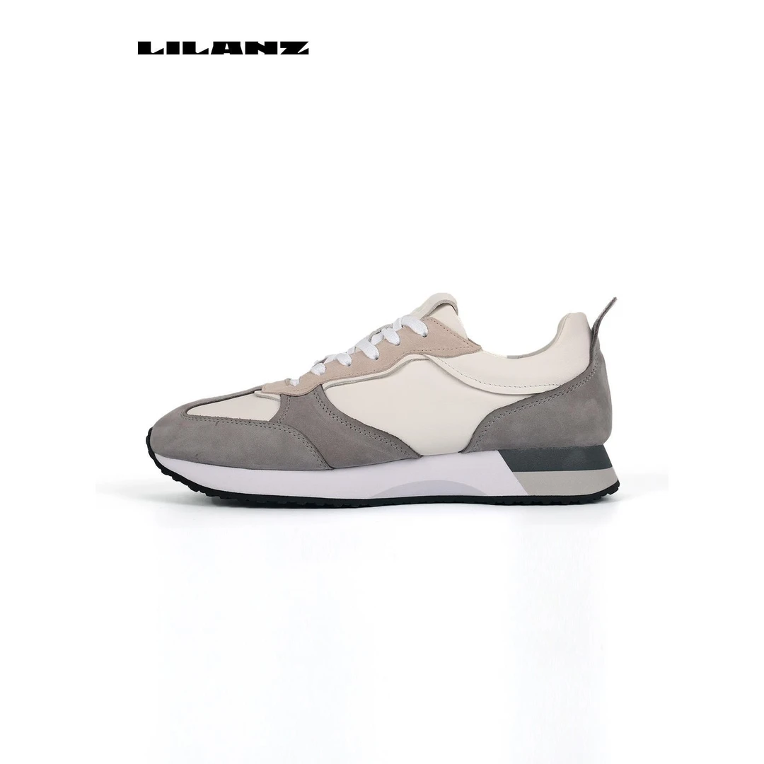 利郎【百搭阿甘鞋】经典撞色拼接轻运动鞋子男款透气时尚23DXL301